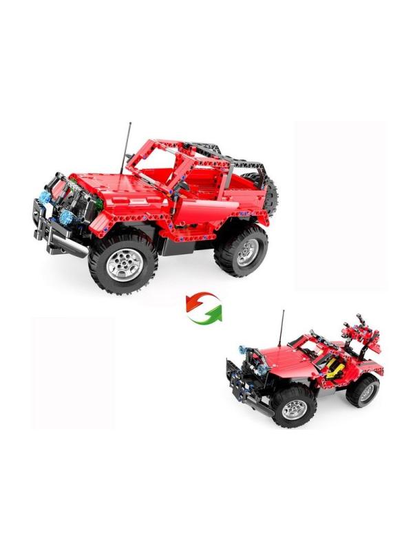 Конструктор CaDA  «Jeep Wrangler - Воин бездорожья 2 в 1» (Technic) C51001W / 531 деталь