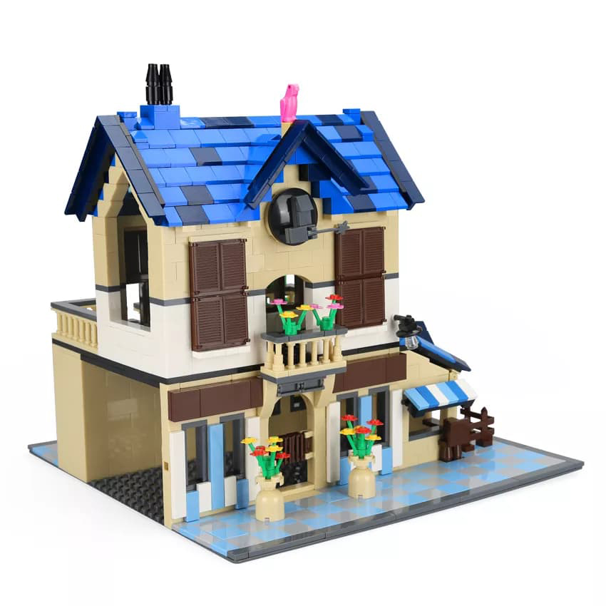 Конструктор Wange «Французский загородный дом» 5311 (Architecture) / 1298 деталей