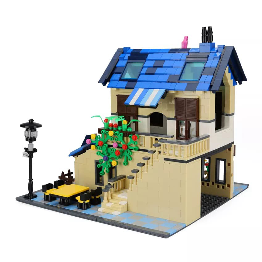 Конструктор Wange «Французский загородный дом» 5311 (Architecture) / 1298 деталей