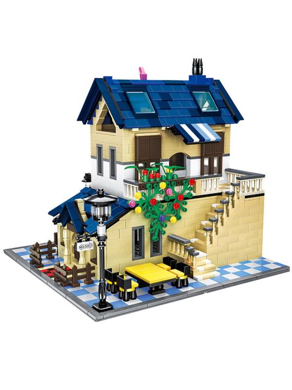 Конструктор Wange «Французский загородный дом» 5311 (Architecture) / 1298 деталей