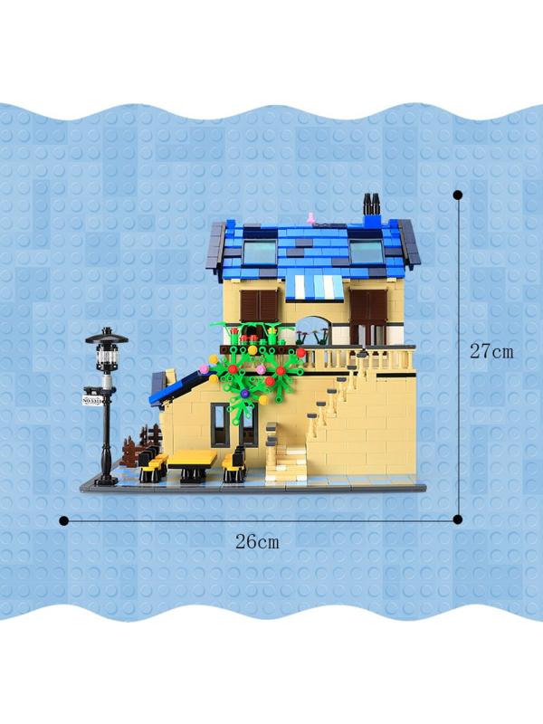 Конструктор Wange «Французский загородный дом» 5311 (Architecture) / 1298 деталей