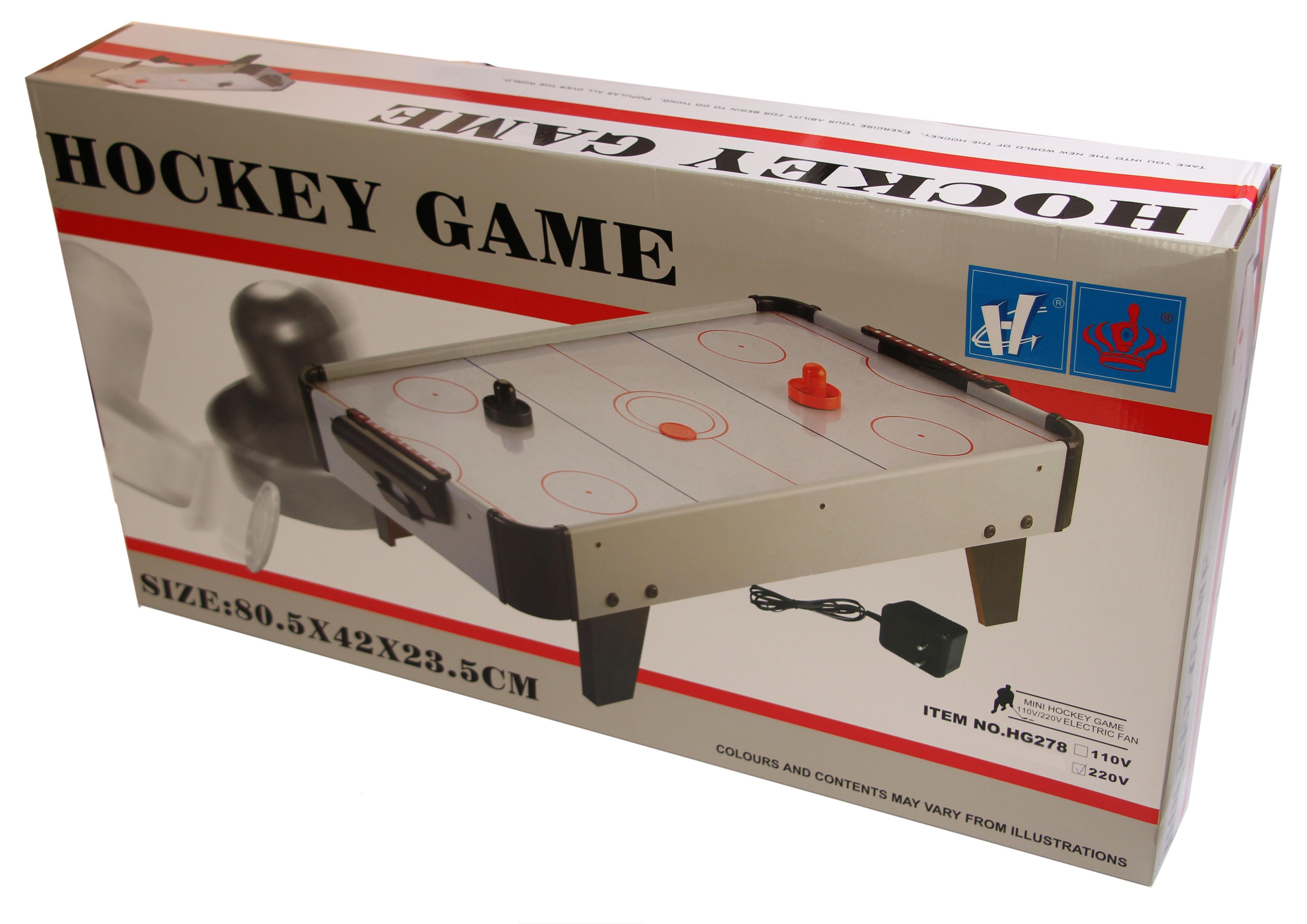 Настольная игра «Аэрохоккей» на ножках, работает от батареек, HG278B / 80.5 х 42 х 23.5 см