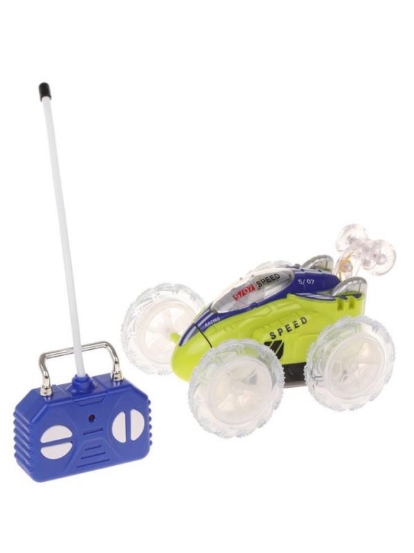 Машина-перевёртыш на радиоуправлении Наша игрушка «Dasher» 14 см. М999-21, со световым эффектом