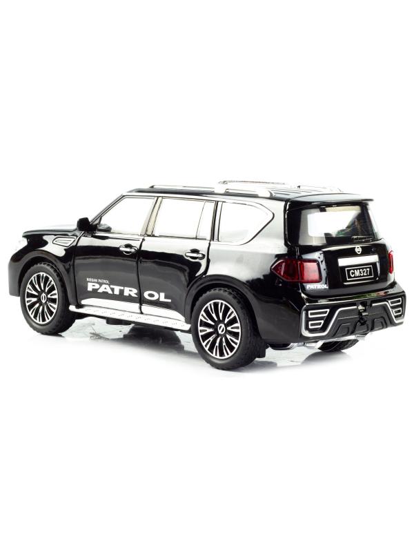 Металлическая машинка ChiMei Model 1:24 «Nissan Patrol» А328, 22 см., инерционная, свет, звук / Микс