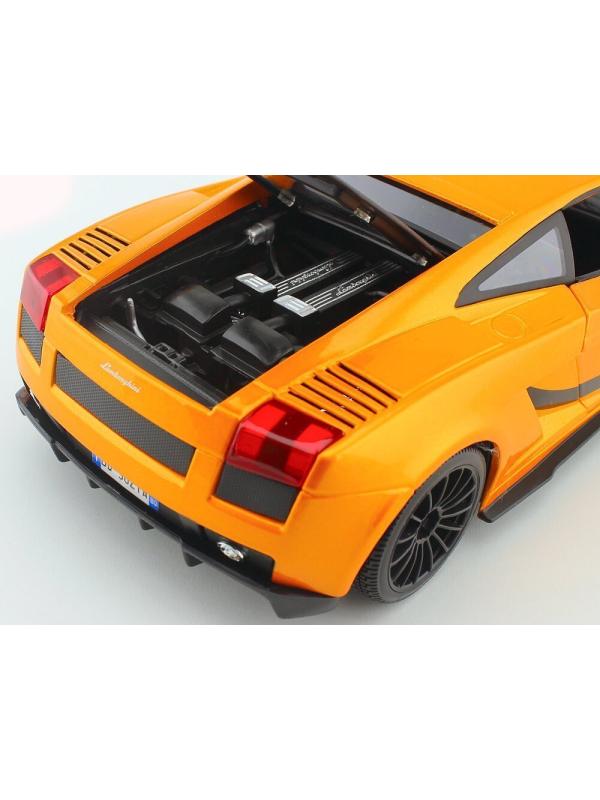 Коллекционная металлическая модель Maisto 1:18 Special Edition «Lamborghini Gallardo Superleggera 2007» А31149 / Оранжевый