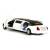 Металлическая машинка Kinsmart 1:38 «1999 Lincoln Town Car Stretch Limousine» KT7001DH / Белый