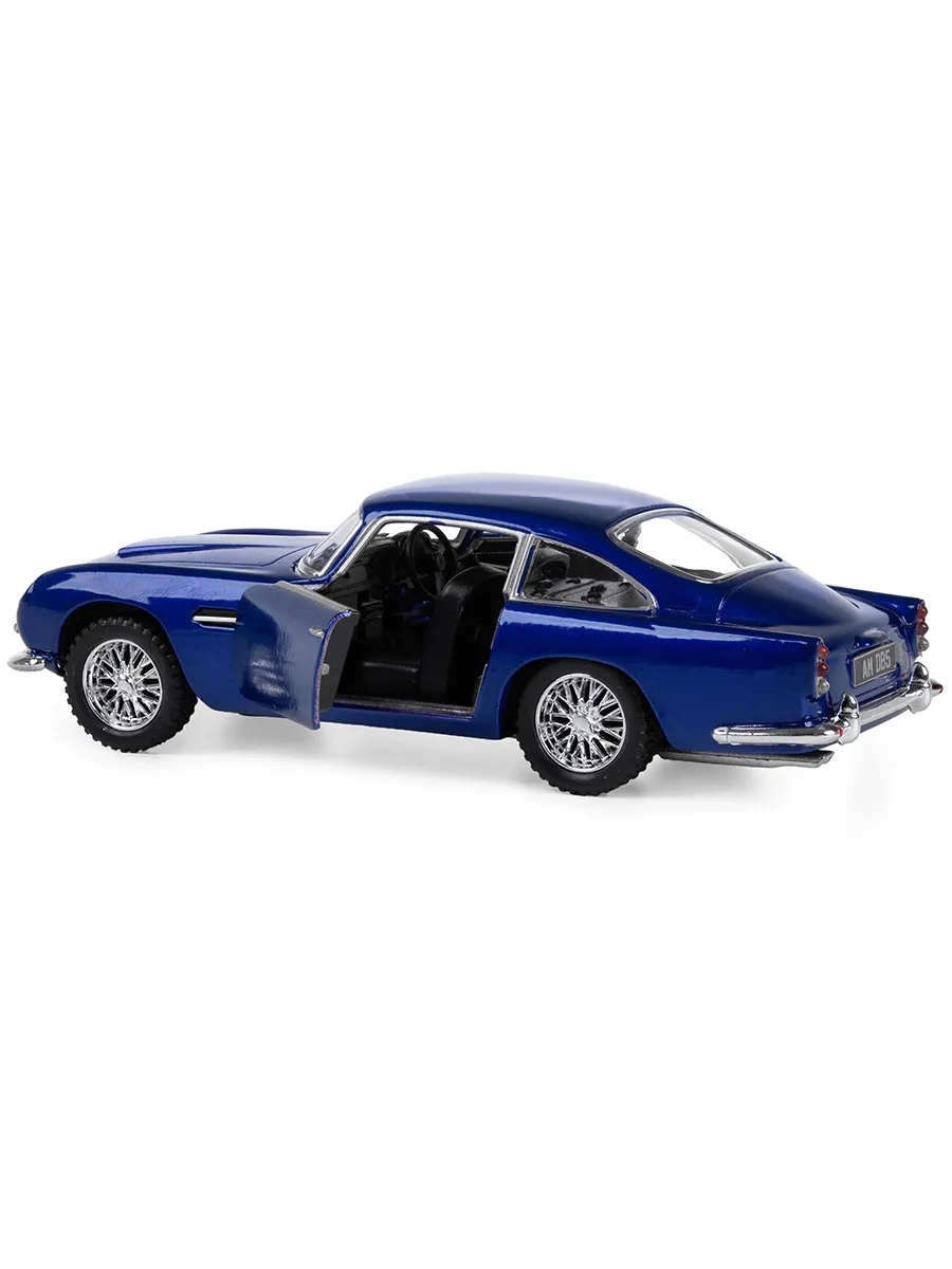 Металлическая машинка Kinsmart 1:38 «Aston Martin DB5» KT5406D, инерционная / Синий