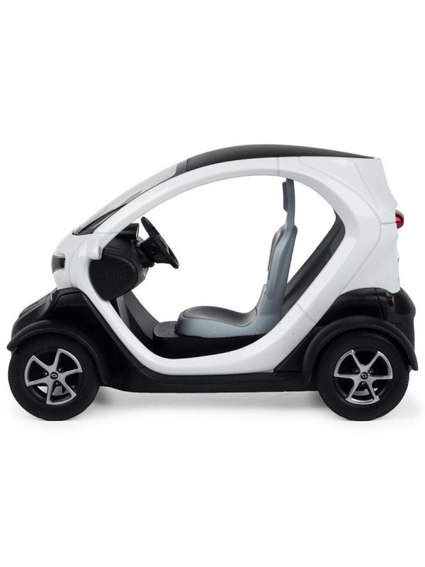 Металлическая машинка Kinsmart 1:18 «Renault Twizy» KT5111D, инерционная / Белый