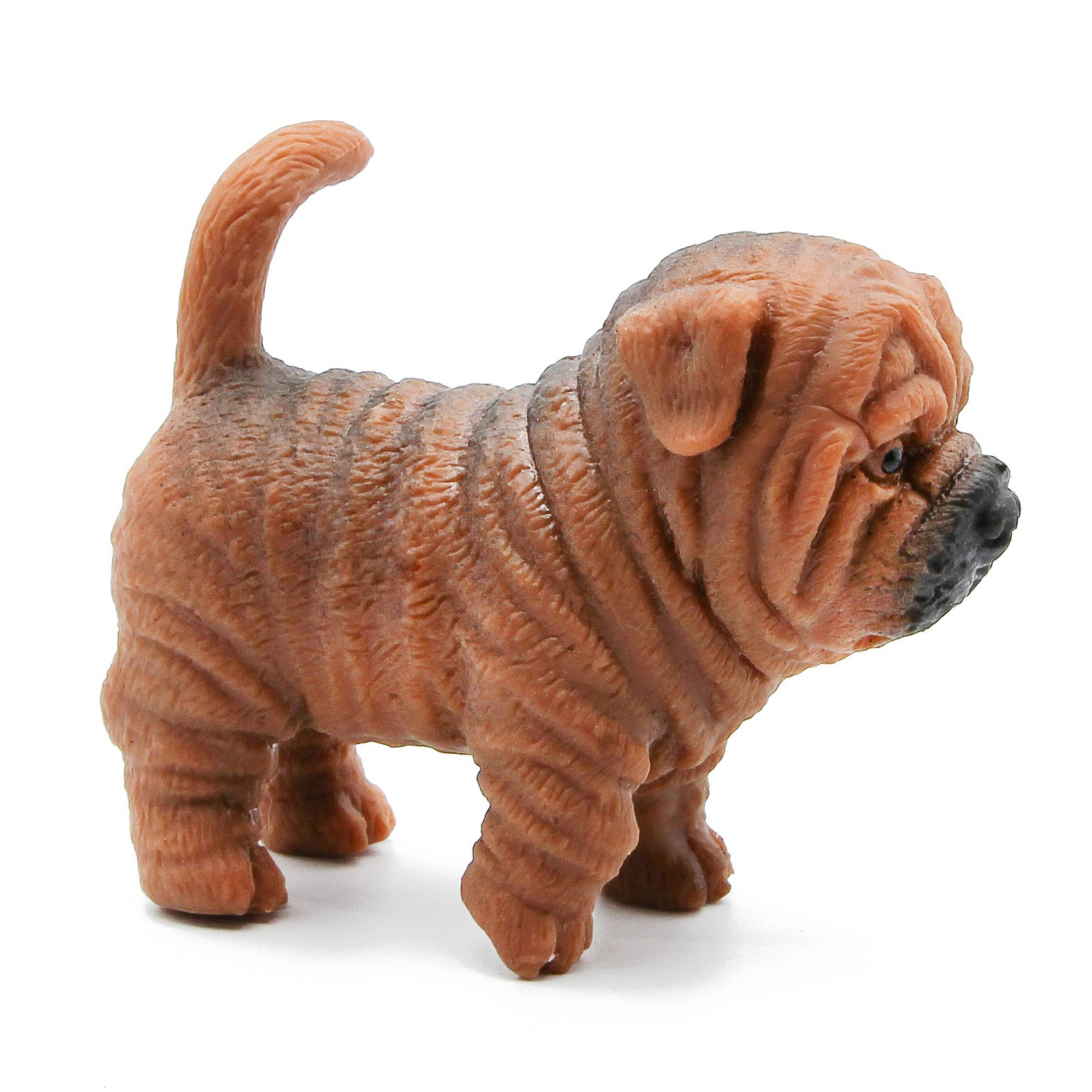 Фигурки-тянучки Животных QBabe «Собаки Шарпей и Такса» из термопластичной резины A305-DB, 9.52 см., Антистресс / 2 шт.