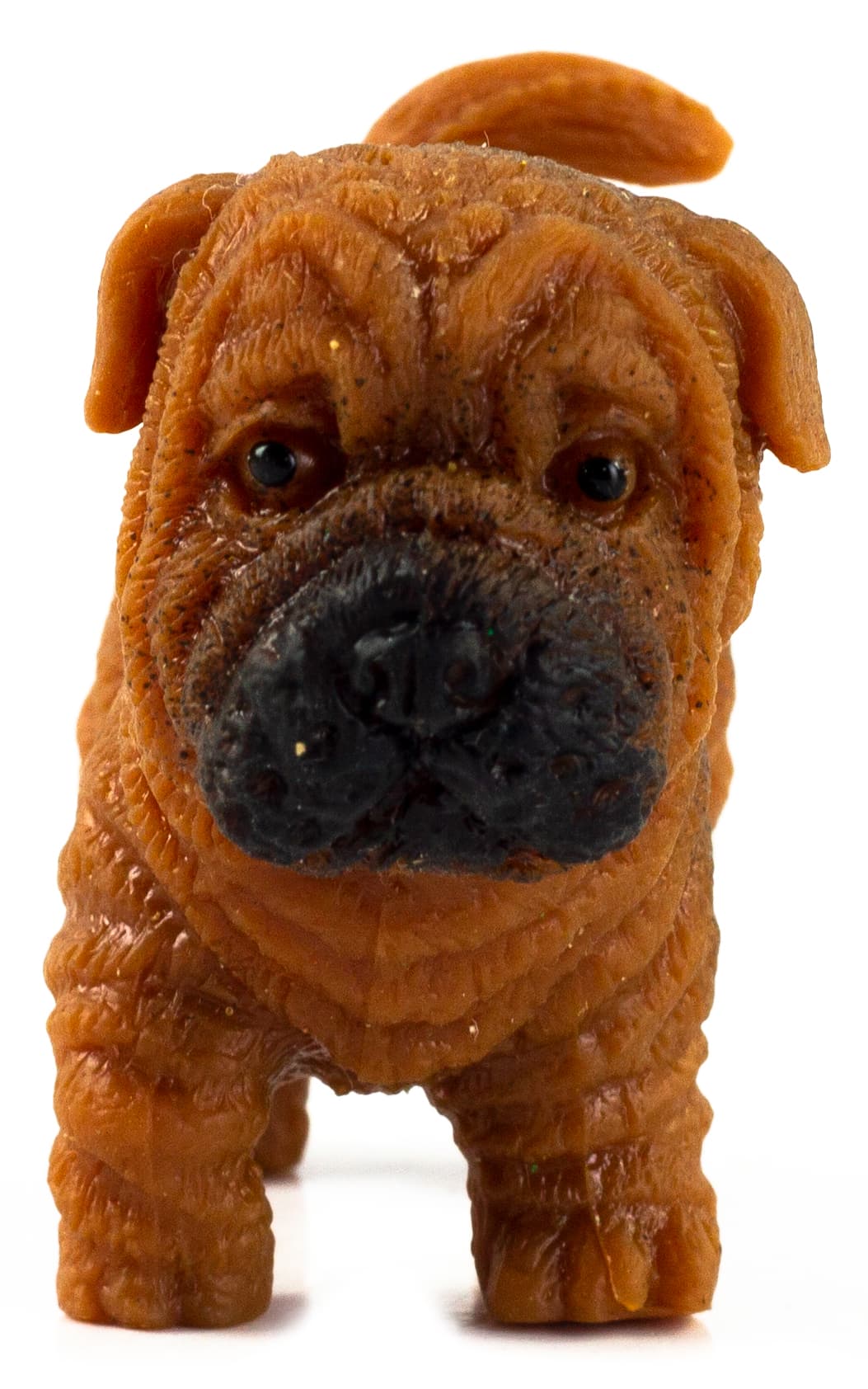 Фигурки-тянучки Животных QBabe «Собаки Шарпей и Такса» из термопластичной резины A305-DB, 9.52 см., Антистресс / 2 шт.