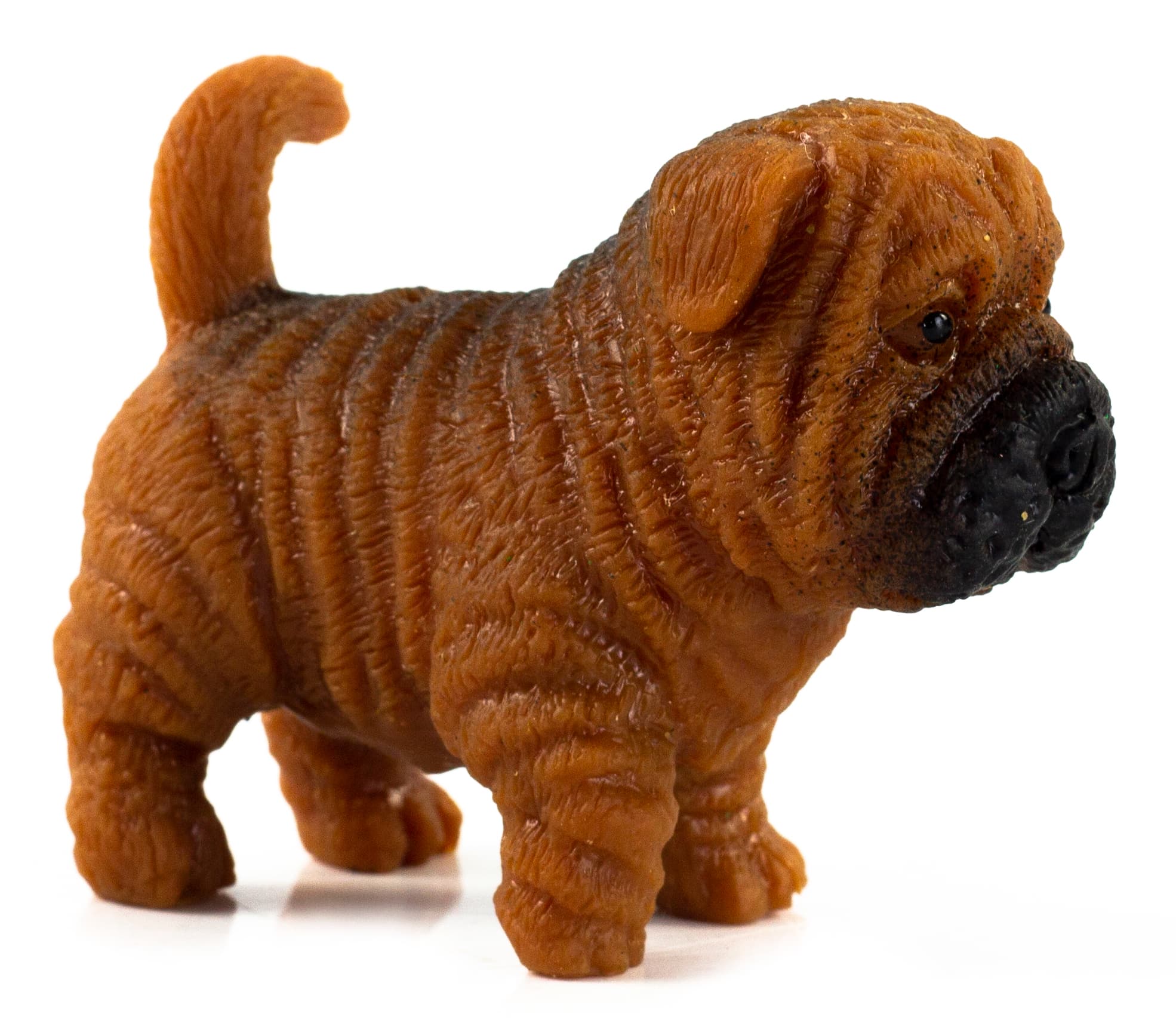 Фигурки-тянучки Животных QBabe «Собаки Шарпей и Такса» из термопластичной резины A305-DB, 9.52 см., Антистресс / 2 шт.