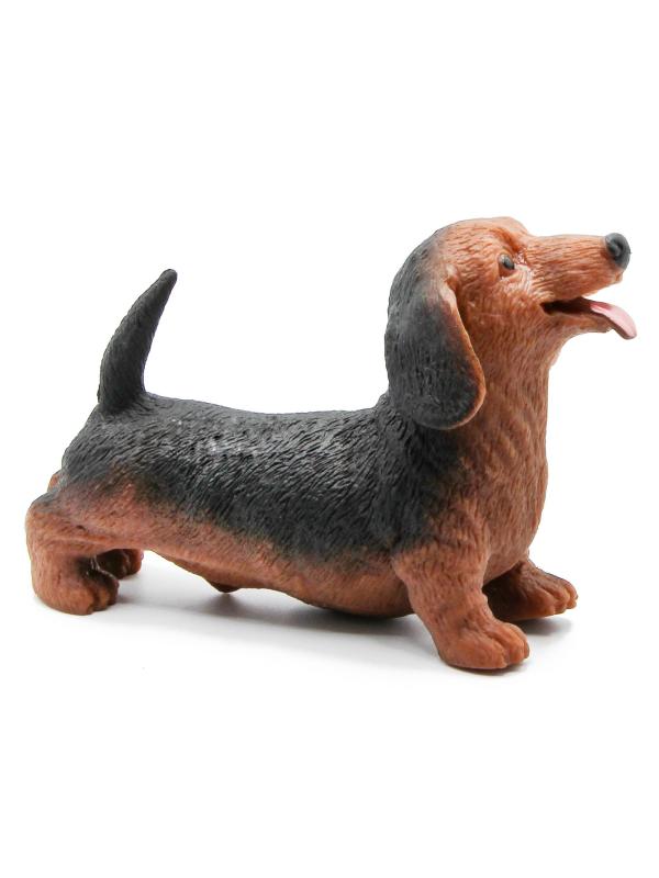 Фигурки-тянучки Животных QBabe «Собаки Шарпей и Такса» из термопластичной резины A305-DB, 9.52 см., Антистресс / 2 шт.