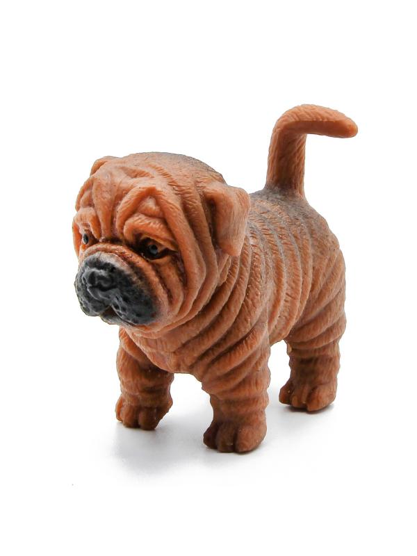 Фигурки-тянучки Животных QBabe «Собаки Шарпей и Такса» из термопластичной резины A305-DB, 9.52 см., Антистресс / 2 шт.