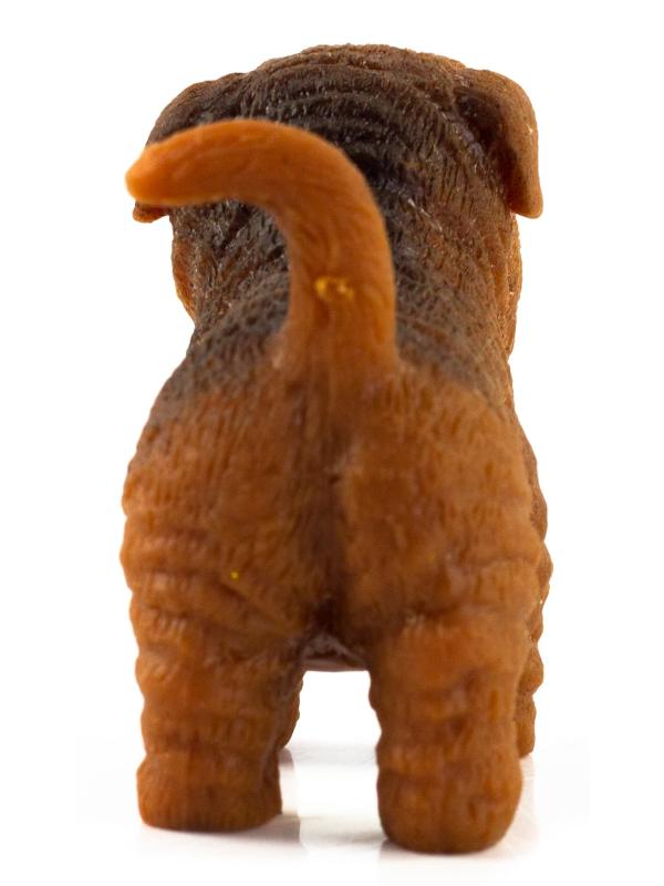 Фигурки-тянучки Животных QBabe «Собаки Шарпей и Такса» из термопластичной резины A305-DB, 9.52 см., Антистресс / 2 шт.