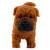 Фигурки-тянучки Животных QBabe «Собаки Шарпей» из термопластичной резины A247-DB, 5 см., Антистресс / 2 шт.
