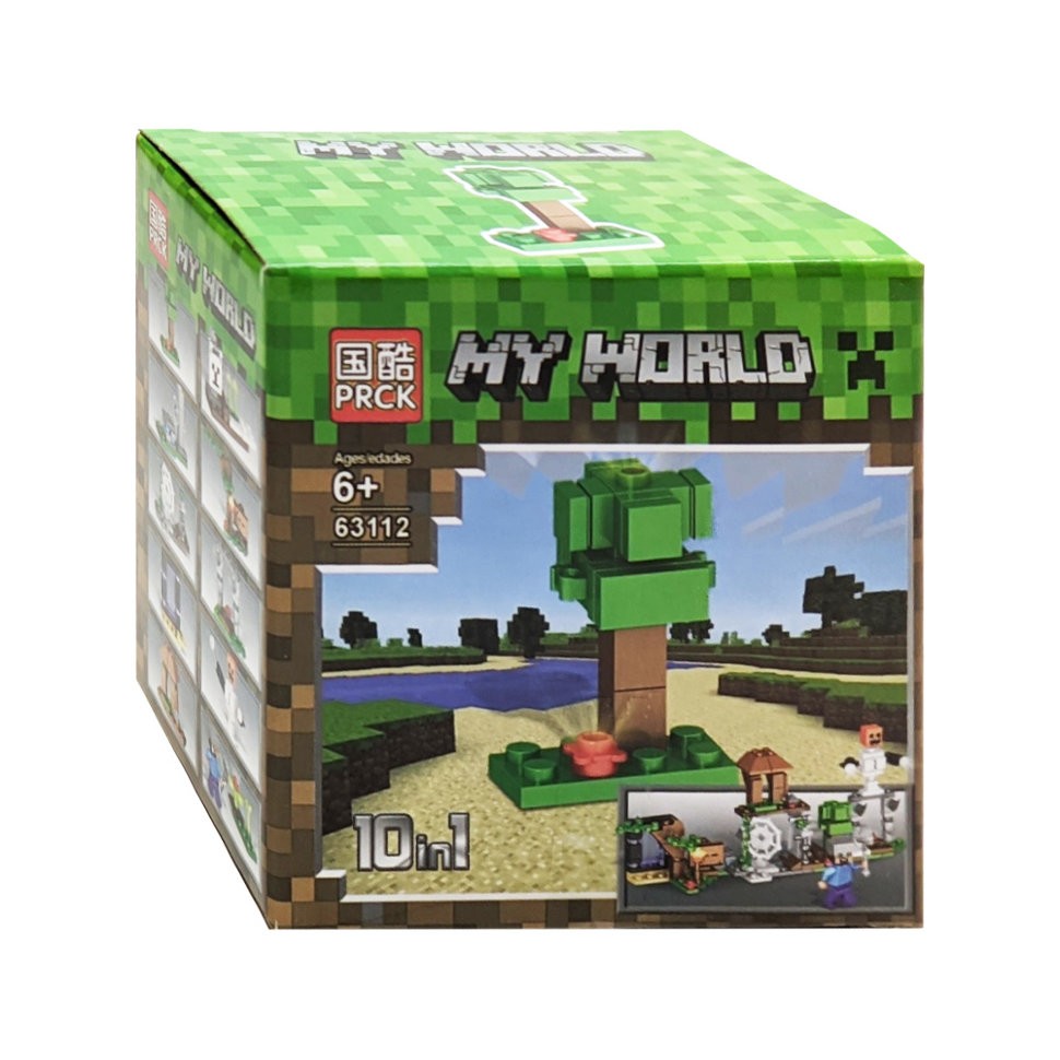 Набор конструкторов PRCK «My World» (Minecraft), G63112