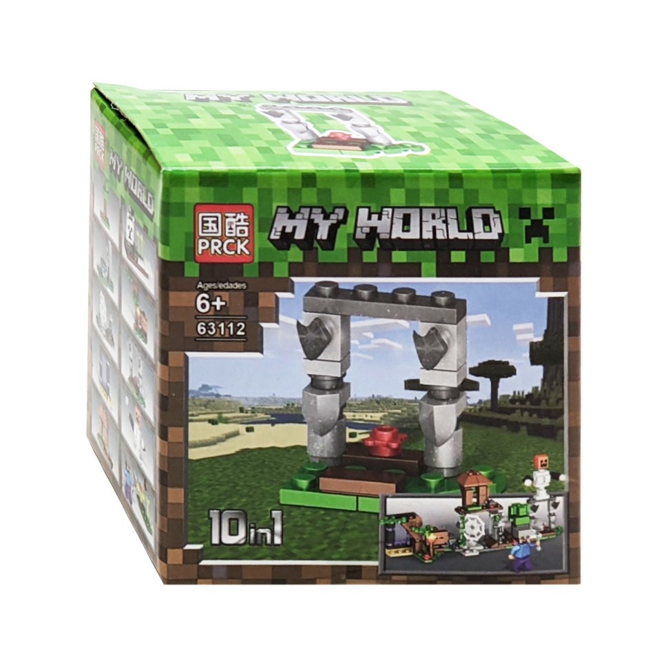 Набор конструкторов PRCK «My World» (Minecraft), G63112