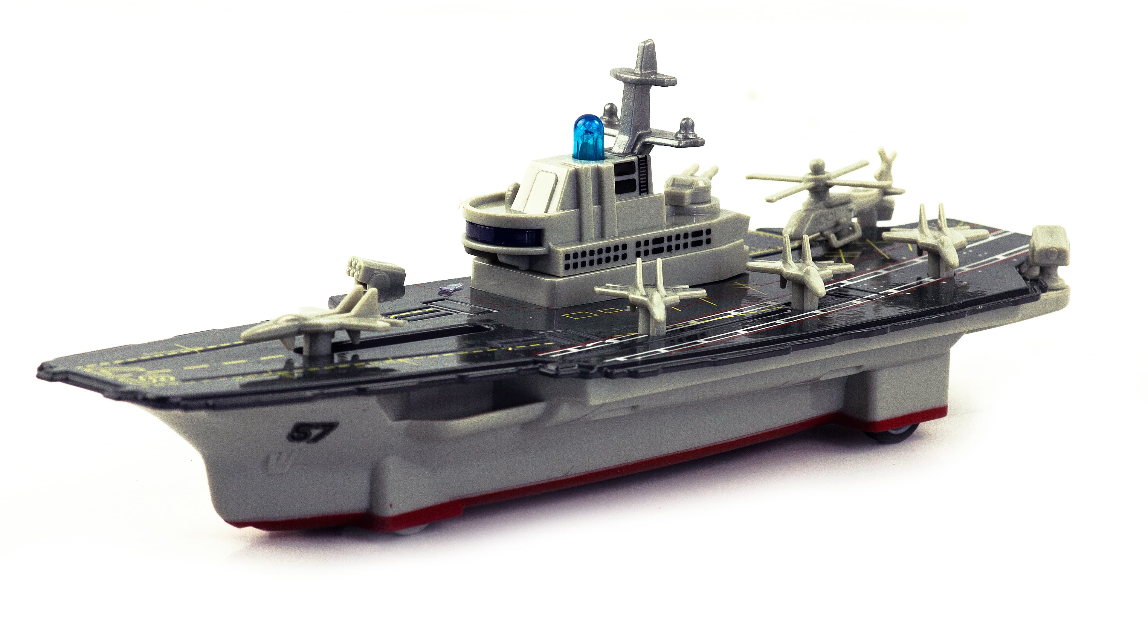 Металлический военно-морской корабль 22 см, звук, свет, инерционный, JL643 / 1 шт.