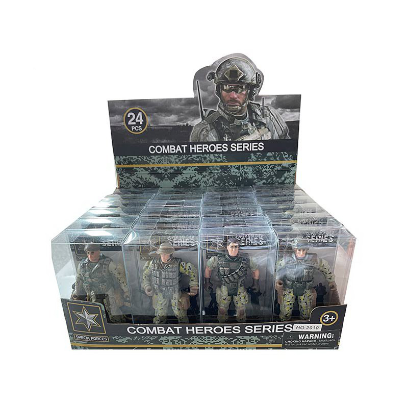 Фигурка солдатика 10 см в коробочке «Герои» Combat Heroes Series, 2010 / Микс