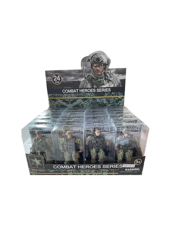 Фигурка солдатика 10 см в коробочке «Герои» Combat Heroes Series, 2010 / Микс