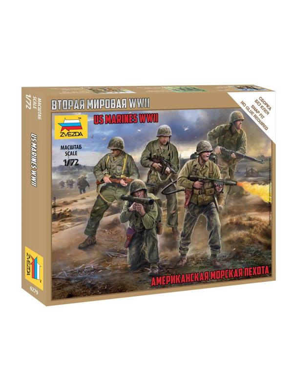Сборная модель ZVEZDA Американская морская пехота 1:72