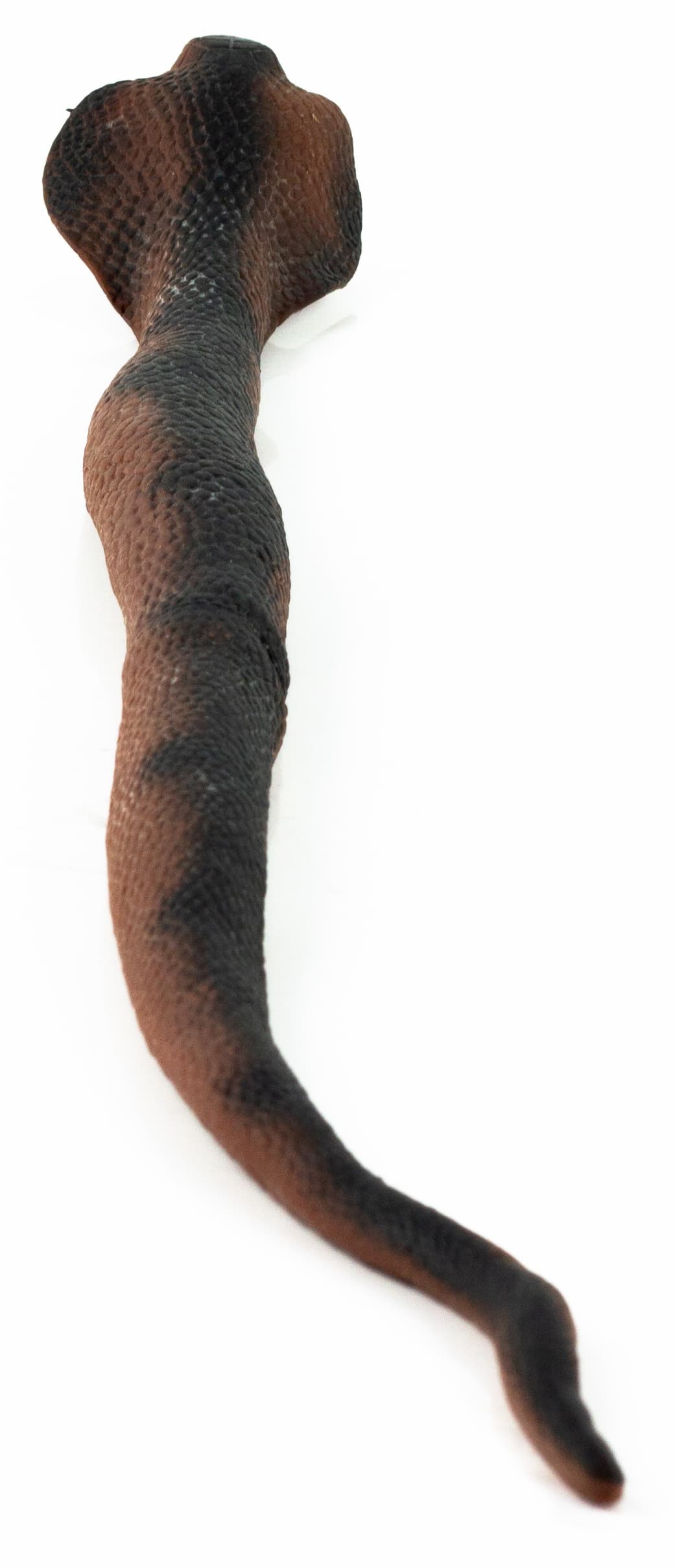 Резиновая фигурка-тянучка «Змея» 60 см. A146HC / Коричневая кобра