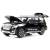 Металлическая машинка ChiMei 1:24 «Nissan Patrol» CM328, 22 см., инерционная, свет, звук / Чёрный