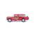 Металлическая машинка Kinsmart 1:40 «1955 Chevy Nomad» KT5331DF, инерционная / Бордовый