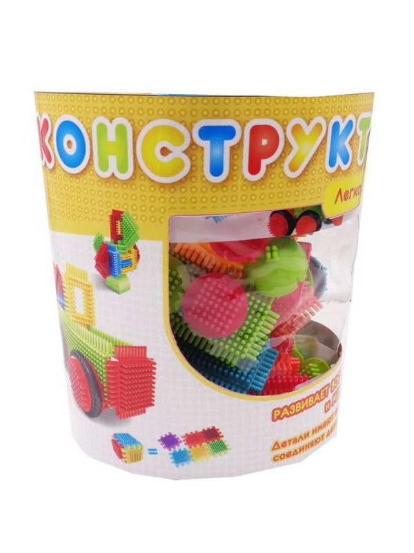 Конструктор ABtoys КидБлок со щетинками 50 деталей