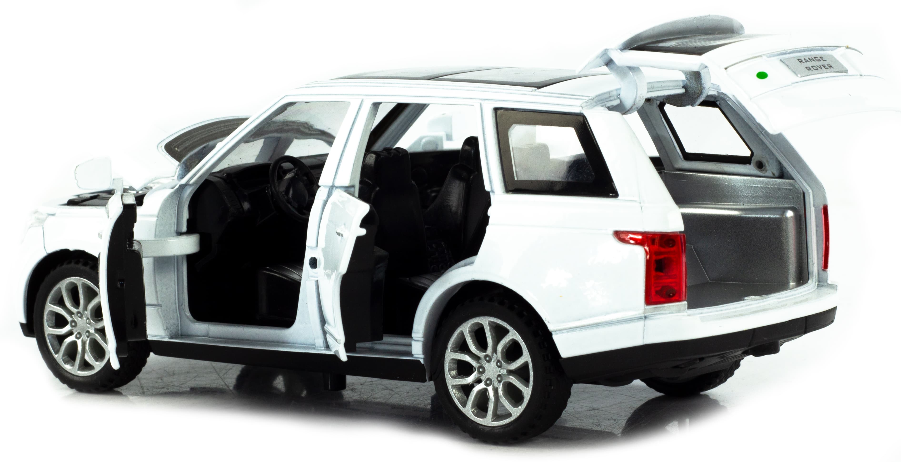 Машинка металлическая Wanbao 1:32 «Land Rover Range Rover Sport» 15.5 см., 625D, инерционная, свет, звук / Микс