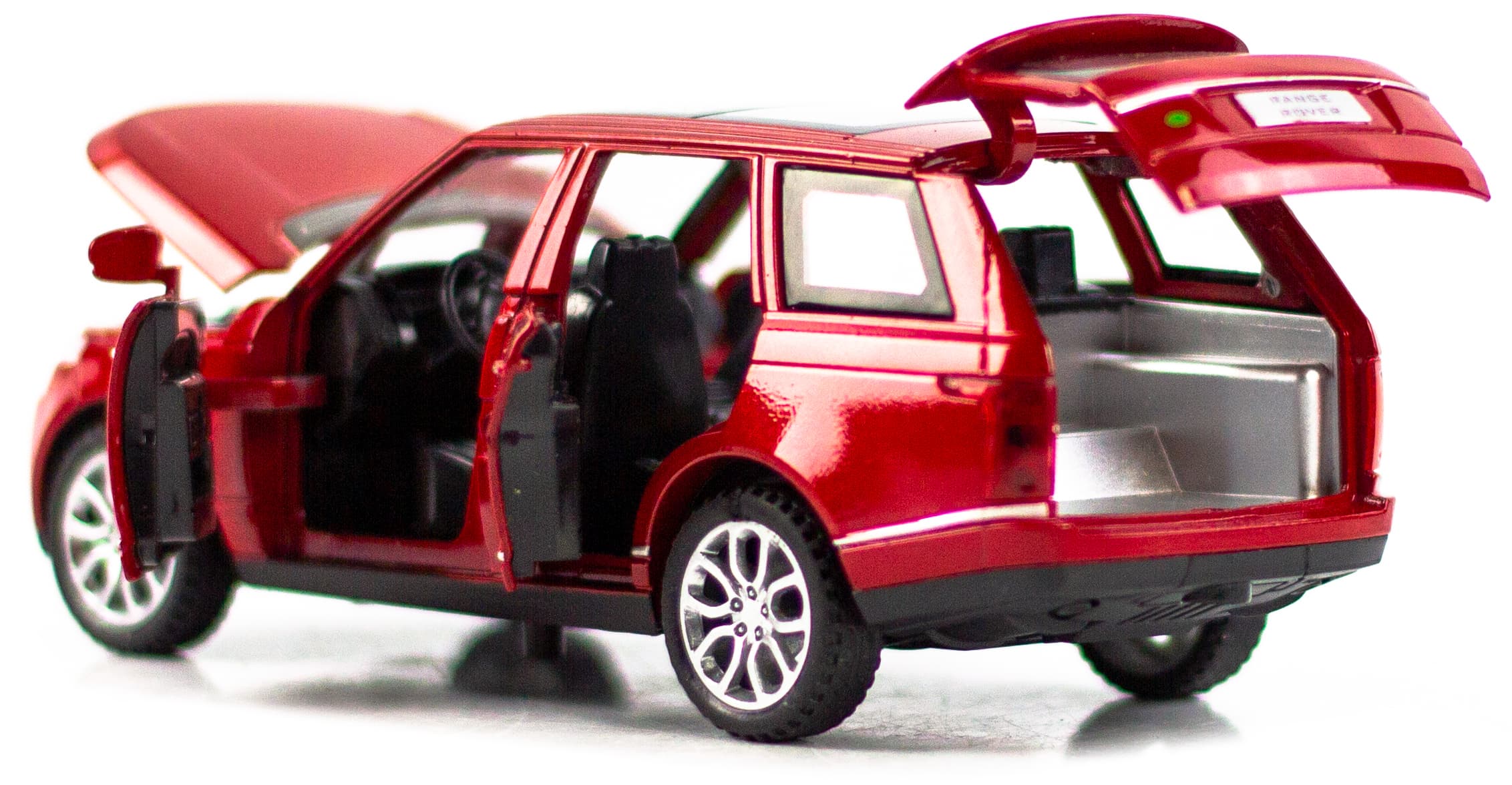 Машинка металлическая Wanbao 1:32 «Land Rover Range Rover Sport» 15.5 см., 625D, инерционная, свет, звук / Микс
