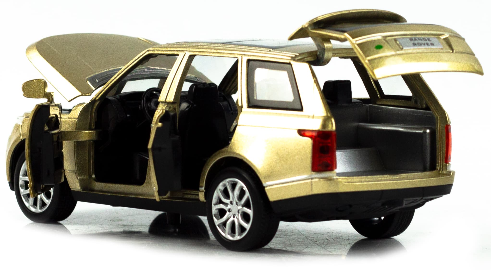 Машинка металлическая Wanbao 1:32 «Land Rover Range Rover Sport» 15.5 см., 625D, инерционная, свет, звук / Микс