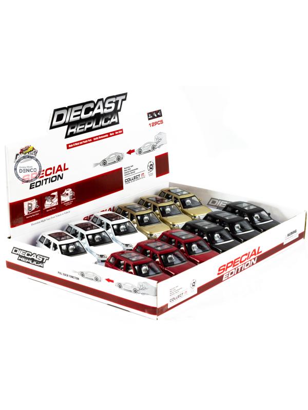 Машинка металлическая Wanbao 1:32 «Land Rover Range Rover Sport» 15.5 см., 625D, инерционная, свет, звук / Микс