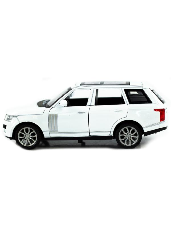 Машинка металлическая Wanbao 1:32 «Land Rover Range Rover Sport» 15.5 см., 625D, инерционная, свет, звук / Микс