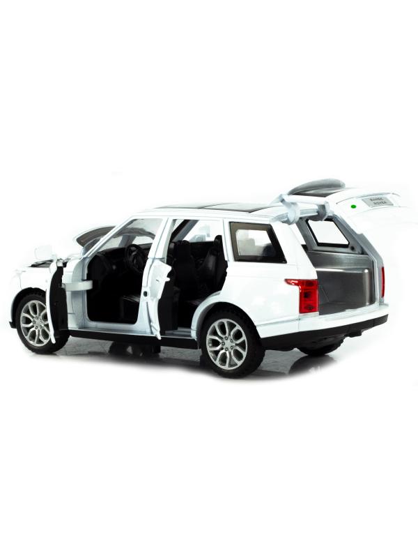 Машинка металлическая Wanbao 1:32 «Land Rover Range Rover Sport» 15.5 см., 625D, инерционная, свет, звук / Микс