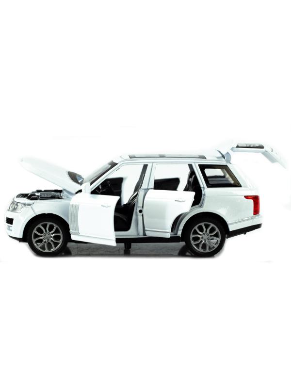 Машинка металлическая Wanbao 1:32 «Land Rover Range Rover Sport» 15.5 см., 625D, инерционная, свет, звук / Микс