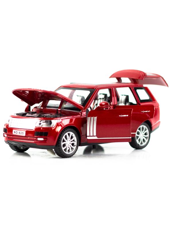 Машинка металлическая Wanbao 1:32 «Land Rover Range Rover Sport» 15.5 см., 625D, инерционная, свет, звук / Микс