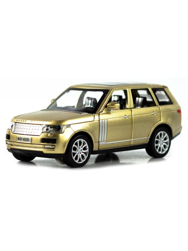 Машинка металлическая Wanbao 1:32 «Land Rover Range Rover Sport» 15.5 см., 625D, инерционная, свет, звук / Микс