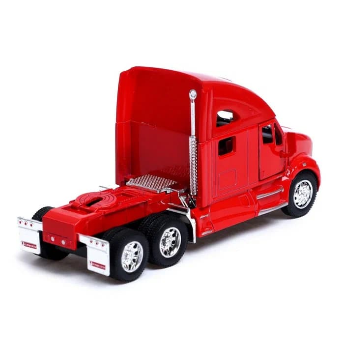 Машинка металлическая Kinsmart 1:64 «Грузовик Kenwort T700» KT5357D, инерционная / Красный