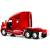 Машинка металлическая Kinsmart 1:64 «Грузовик Kenwort T700» KT5357D, инерционная / Красный
