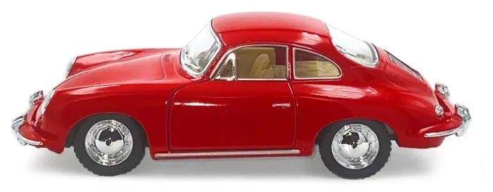 Металлическая машинка Kinsmart 1:32 «Porsche 356 B Carrera 2» KT5398D, инерционная / Красный