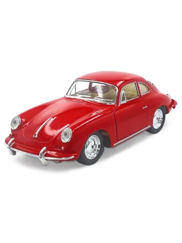 Металлическая машинка Kinsmart 1:32 «Porsche 356 B Carrera 2» KT5398D, инерционная / Красный