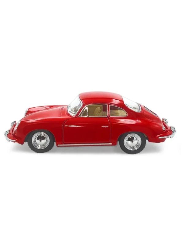 Металлическая машинка Kinsmart 1:32 «Porsche 356 B Carrera 2» KT5398D, инерционная / Красный