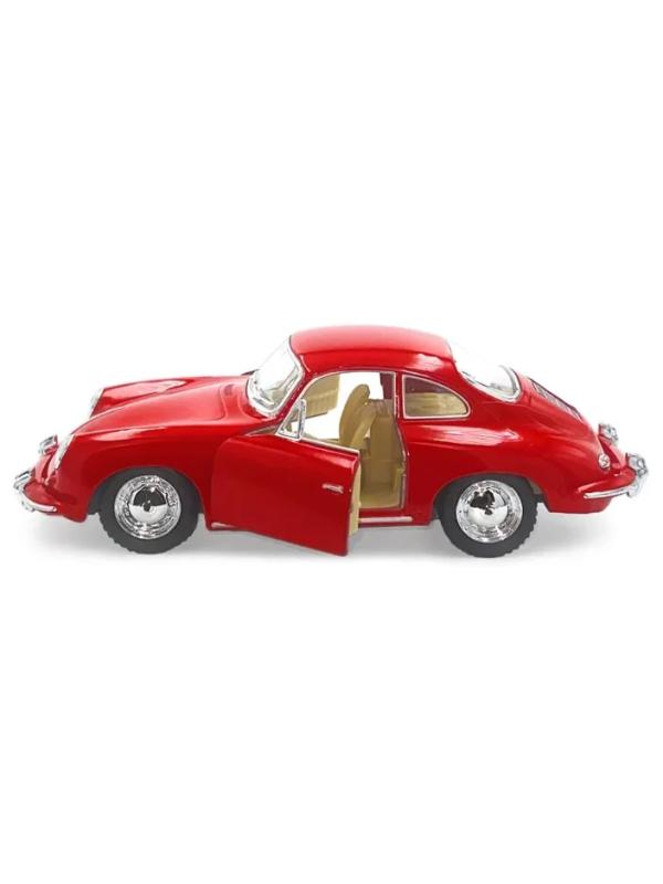 Металлическая машинка Kinsmart 1:32 «Porsche 356 B Carrera 2» KT5398D, инерционная / Красный