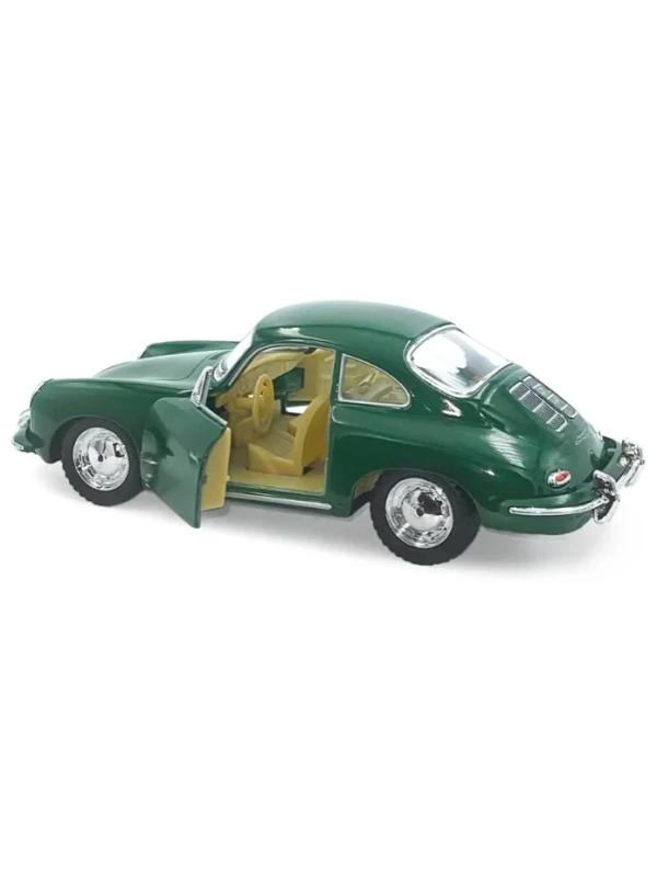 Металлическая машинка Kinsmart 1:32 «Porsche 356 B Carrera 2» KT5398D, инерционная / Зеленый