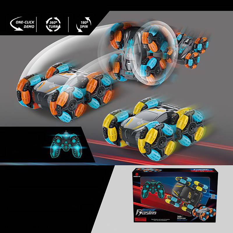 Радиоуправляемая машинка-перевертыш 9027Q / Микс