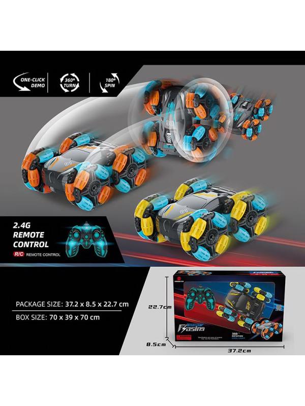 Радиоуправляемая машинка-перевертыш 9027Q / Микс