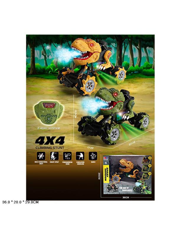 Радиоуправляемая машина 19.5 см с дымом, со звуковыми эффектами 11812 / Микс