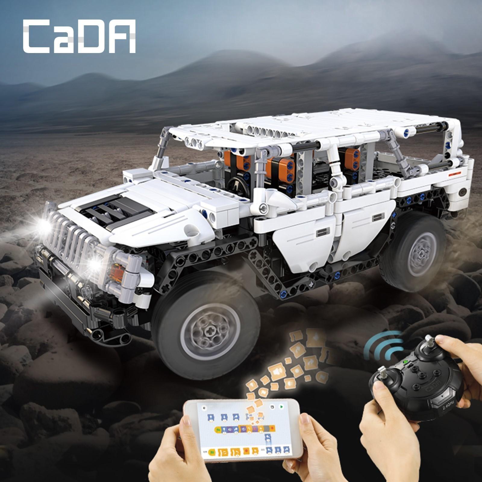 Радиоуправляемый конструктор CaDA «Hummer H2» C51044 / 575 деталей