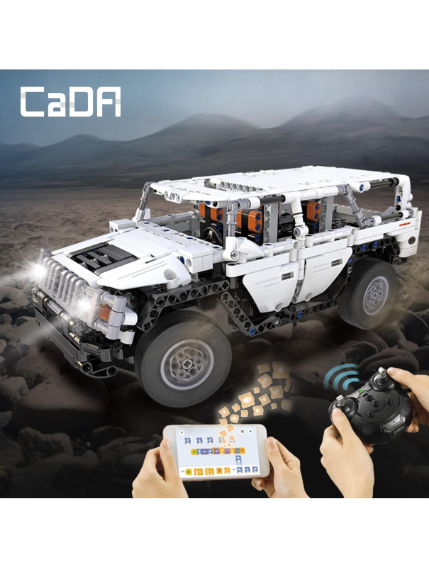 Радиоуправляемый конструктор CaDA «Hummer H2» C51044 / 575 деталей